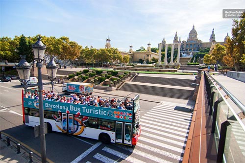 Hopon-hopoff buss Barcelona